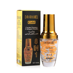 Dr.Rashel Gold Caviar Essence & Collagen Elastin Serum 8 in 1 Face Serum - Dr-Rashel-Official