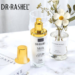 Dr.Rashel Milk with Real Gold Atoms & Collagen 24K Facial Milk Cleaner & Whitener - Dr-Rashel-Official