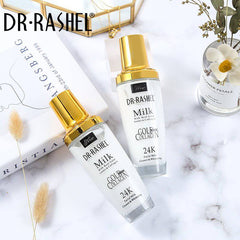 Dr.Rashel Milk with Real Gold Atoms & Collagen 24K Facial Milk Cleaner & Whitener - Dr-Rashel-Official