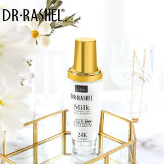 Dr.Rashel Milk with Real Gold Atoms & Collagen 24K Facial Milk Cleaner & Whitener - Dr-Rashel-Official