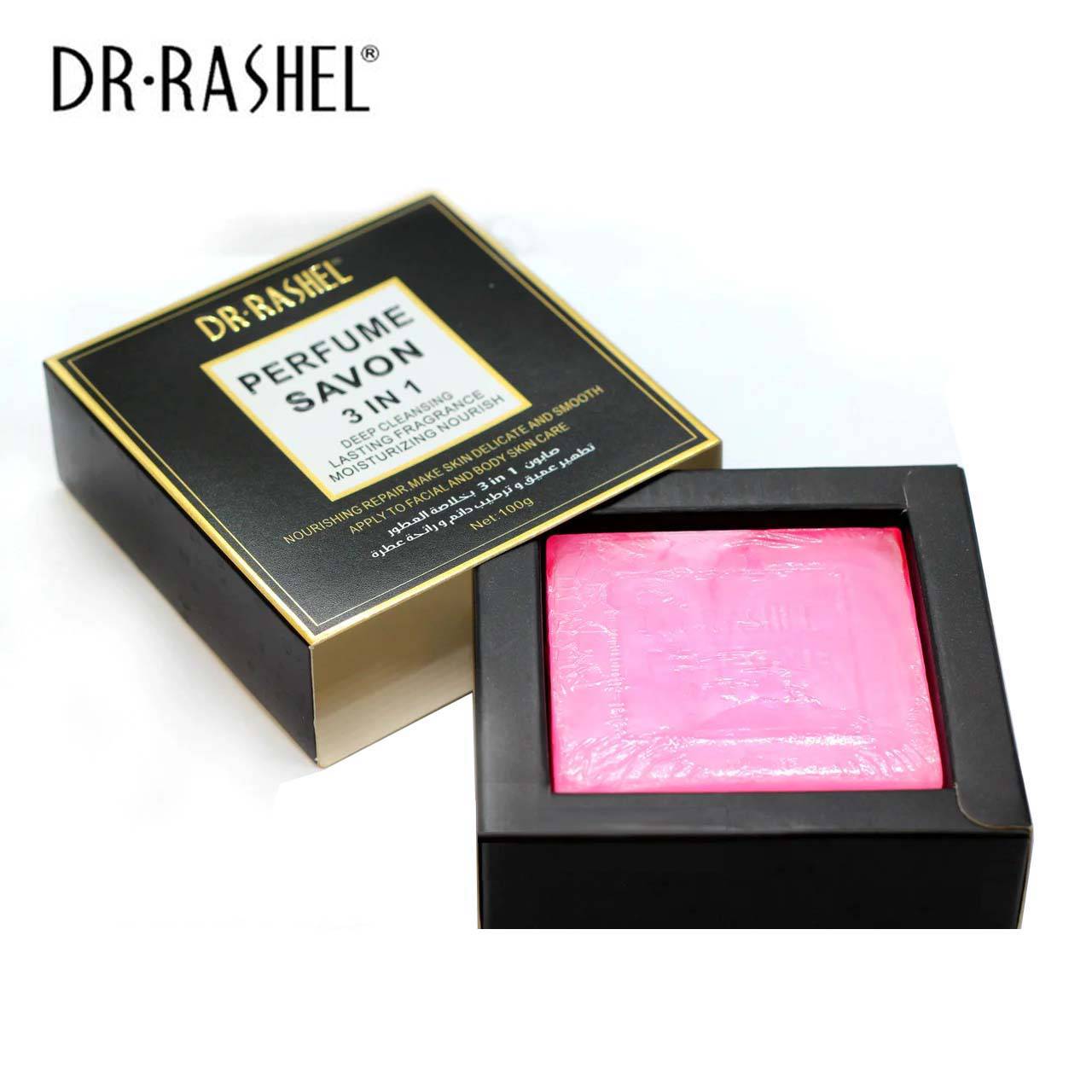 Dr.Rashel Perfume Savon 3 in 1 Soap - 100gms - Dr-Rashel-Official
