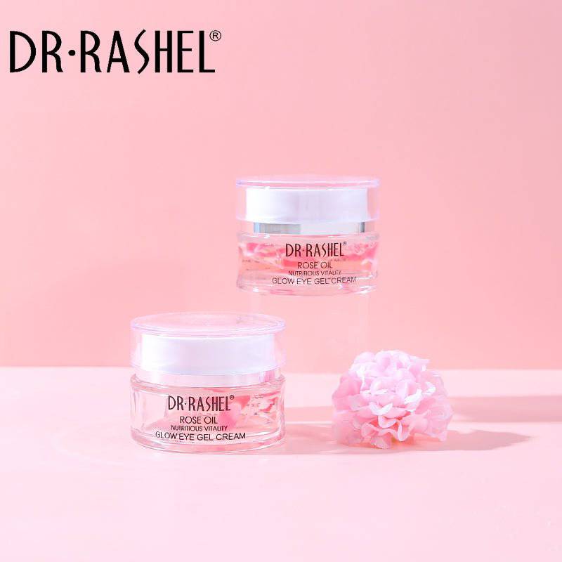 Dr.Rashel Rose Oil Nutritious Vitality Glow Eye Gel Cream - Dr-Rashel-Official