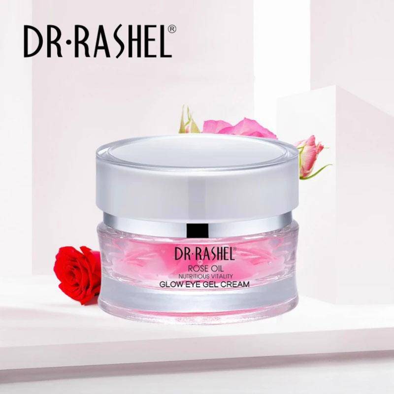 Dr.Rashel Rose Oil Nutritious Vitality Glow Eye Gel Cream - Dr-Rashel-Official