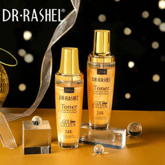 Dr.Rashel Toner with Real Gold Atoms & Collagen 24K Granted the Radiance to Facial Skin - Dr-Rashel-Official