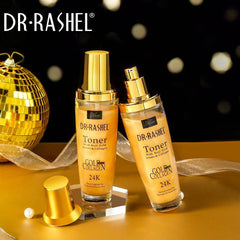 Dr.Rashel Toner with Real Gold Atoms & Collagen 24K Granted the Radiance to Facial Skin - Dr-Rashel-Official