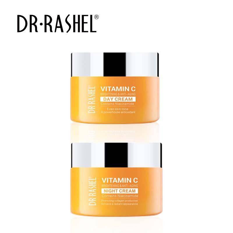 Dr.Rashel Vitamin C Day Cream + Night Cream - Pack of 2 - Dr-Rashel-Official