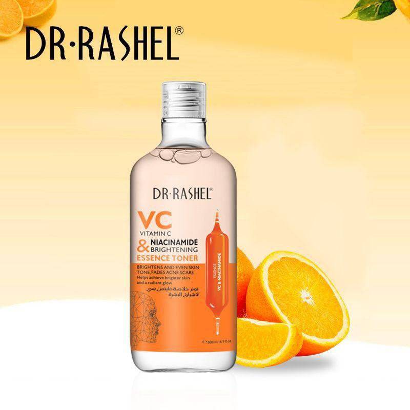 Dr.Rashel Vitamin C Niacinamide & Brightening Essence Toner - 500ml - Dr-Rashel-Official