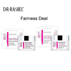 Dr.Rashel White Fade Spot Night Cream + Whitening Day Cream - Pack of 2 - Dr-Rashel-Official