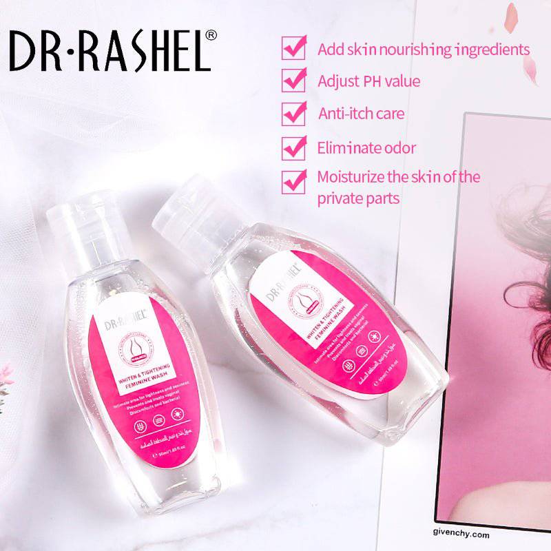 Dr.Rashel Whiten and Tightening Feminine Wash for Private Parts - 50ml - Dr-Rashel-Official