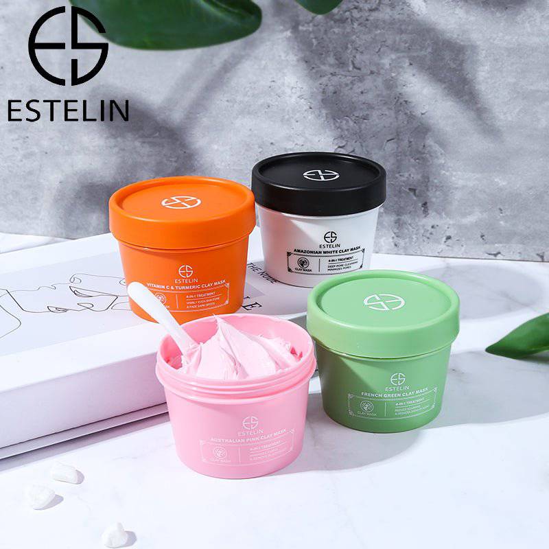 Estelin Amazonian White Clay Mask By Dr.Rashel - 100g - Dr-Rashel-Official