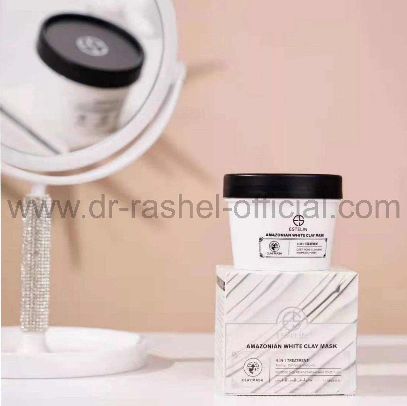 Estelin Amazonian White Clay Mask By Dr.Rashel - 100g - Dr-Rashel-Official