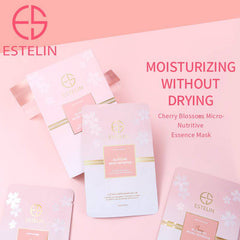 ESTELIN Cherry Blossoms Micro-Nutritive Brightening Facial Sheet Mask 25g*5pcs - Dr-Rashel-Official