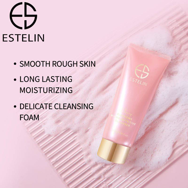ESTELIN Cherry Blossoms Micro-Nutritive Facial Cleanser 100ml Face Wash - Dr-Rashel-Official