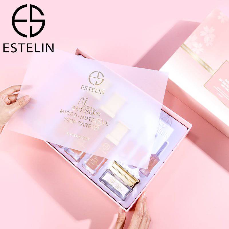 ESTELIN Cherry Blossoms Micro-nutritive Skin Care Kit Pack of 8 - Estelin - skin care - Dr-Rashel-Official