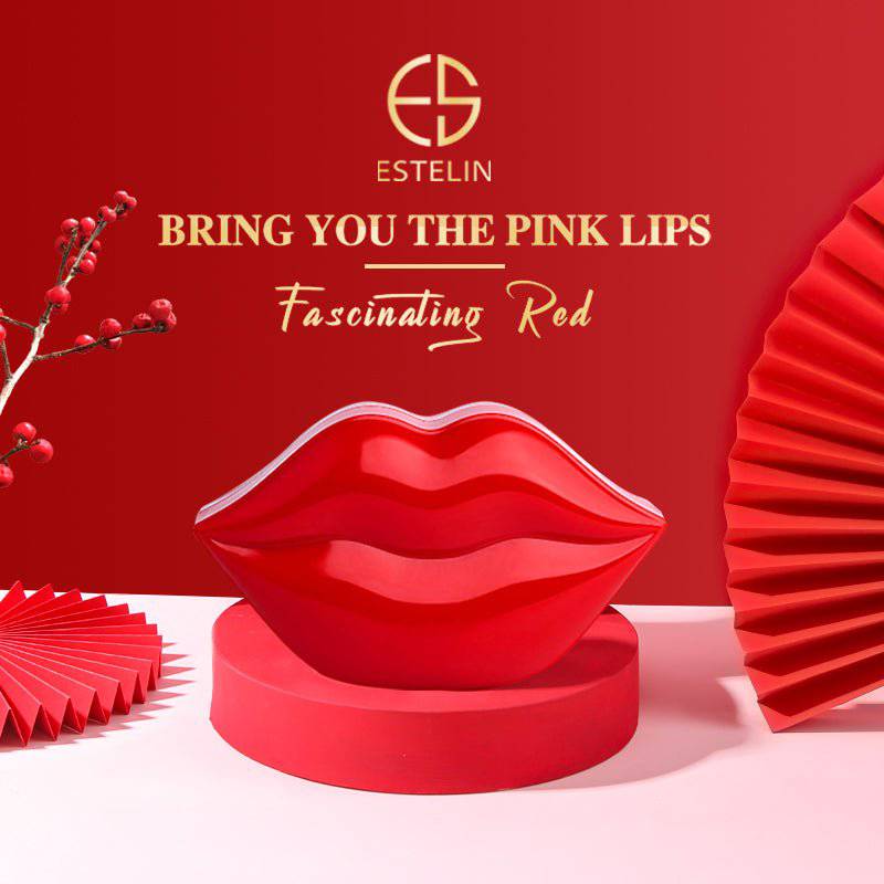 ESTELIN Fascinating Red Nourishing and Smoothing Lip Mask - 22 Pcs - Dr-Rashel-Official