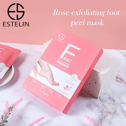 ESTELIN Foot Care Mask Rose Nourishing Foot Mask 40g - 2pairs - Dr-Rashel-Official