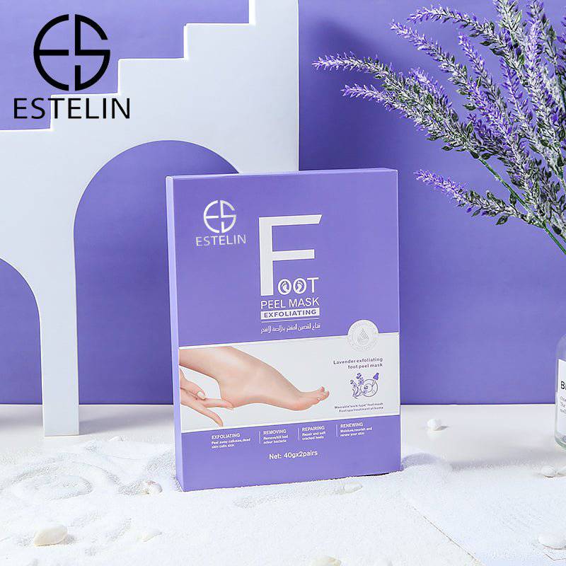 ESTELIN Foot Care Series Lavender Exfoliating Foot Peel Mask 40g - 2pairs - Dr-Rashel-Official