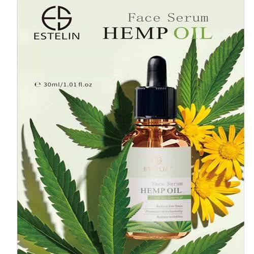 Estelin Hemp Oil Face Serum to Reduce Fine Lines & Wrinkles - 30ml - Dr-Rashel-Official