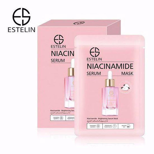 Estelin Niacinamide brightening serum mask Sheets - Dr-Rashel-Official