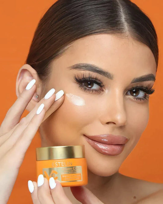 Estelin Vitamin C Plus Hyaluronic Acid Niacinamide Night Cream