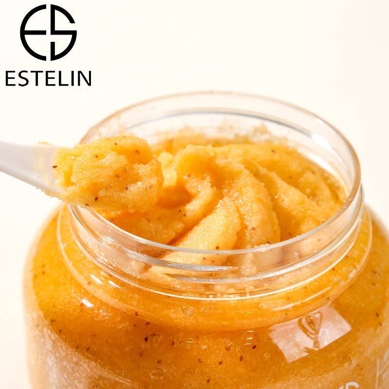 Estelin Vitamin C & Turmeric Body & Face Scrub by Dr.Rashel - 350g - Dr-Rashel-Official