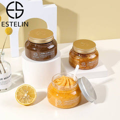 Estelin Vitamin C & Turmeric Body & Face Scrub by Dr.Rashel - 350g - Dr-Rashel-Official