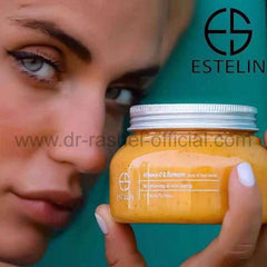 Estelin Vitamin C & Turmeric Body & Face Scrub by Dr.Rashel - 350g - Dr-Rashel-Official